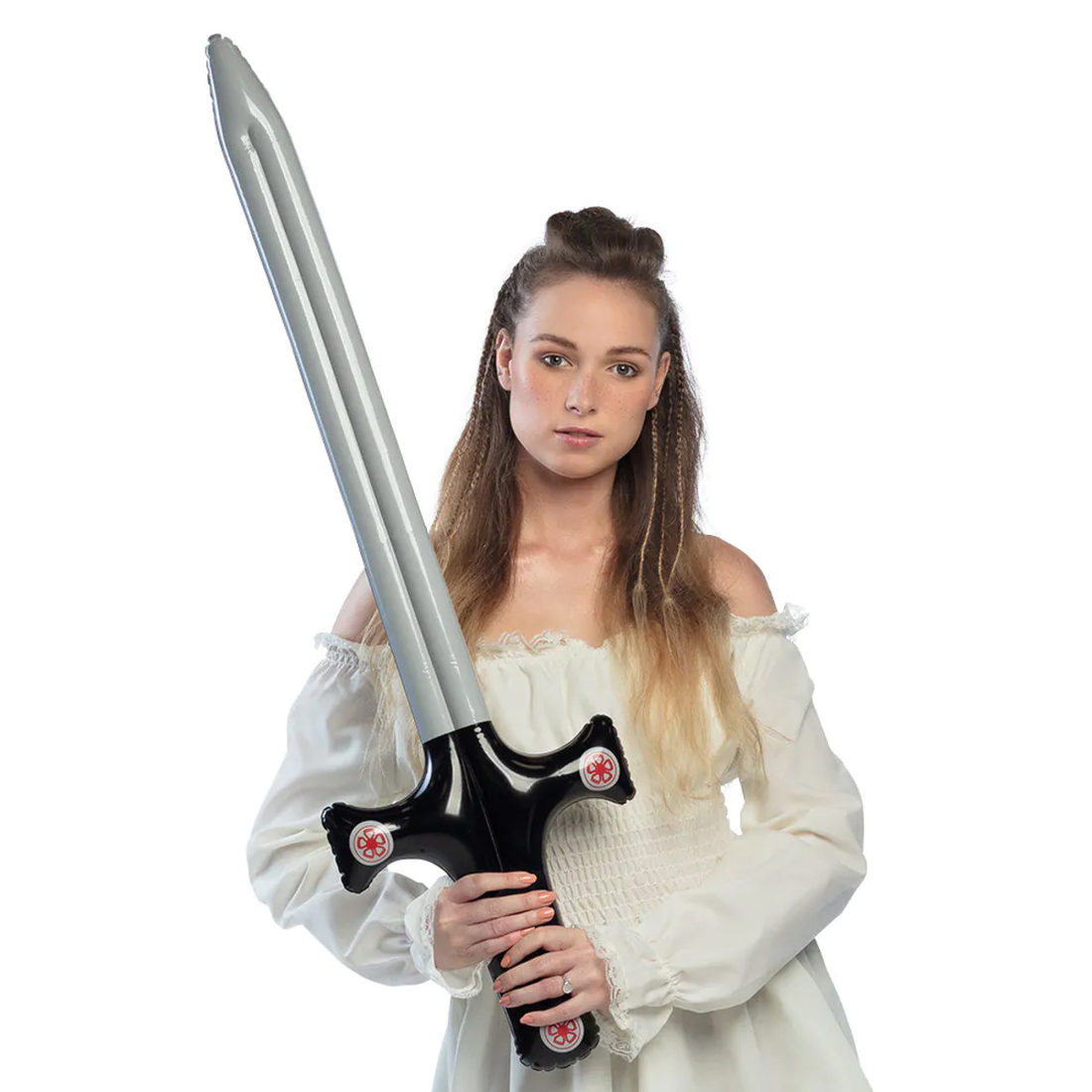 Opblaasbaar ridderzwaard 103 cm
