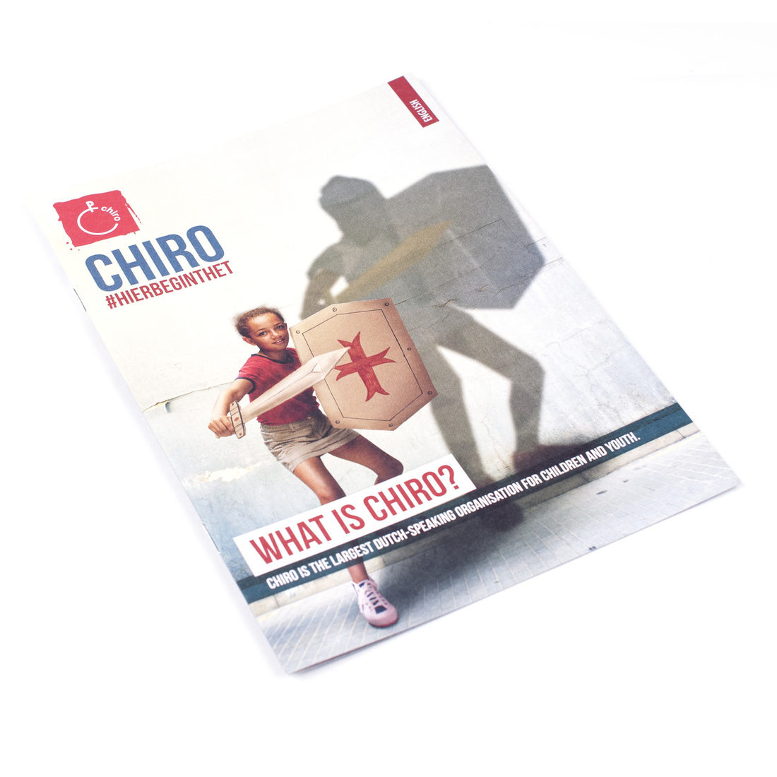 Welkom in de Chiro, ouderbrochure voor nieuwe leden ENG
