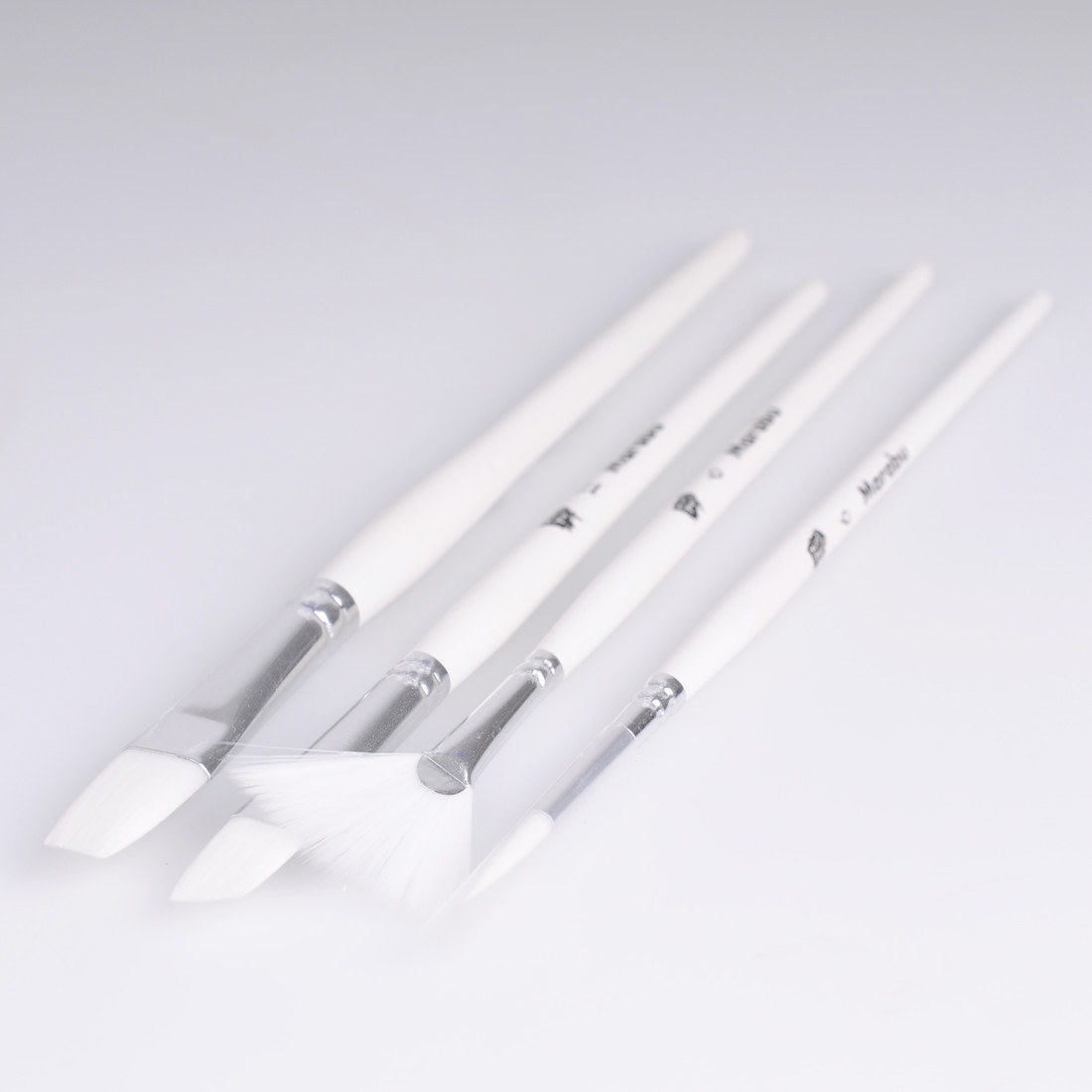 Marabu effectpenselen 4 stuks Marabu effectpenselen 4 stuks