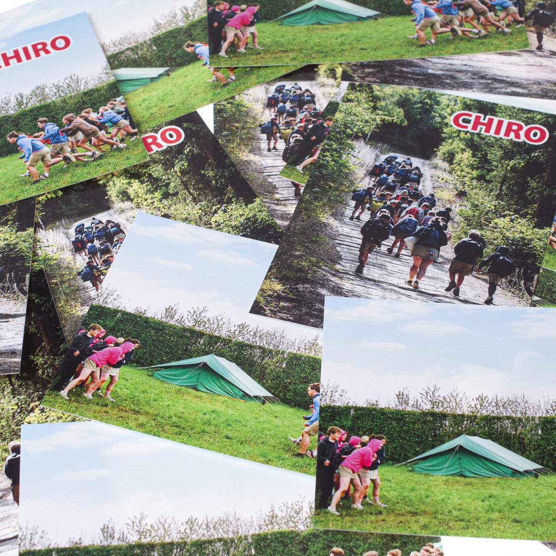 Bivakpostkaart 25 assortiment 20 stuks Bivakpostkaart 25 assortiment 20 stuks