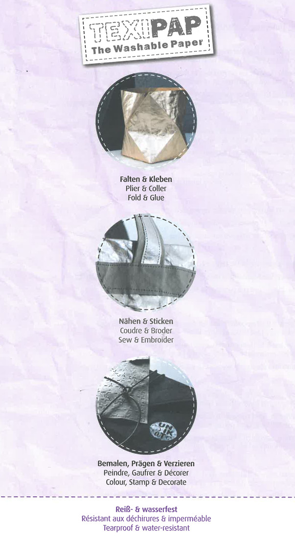 Texipap Washable Paper 50 x 110 cm wit Texipap Washable Paper 50 x 110 cm wit