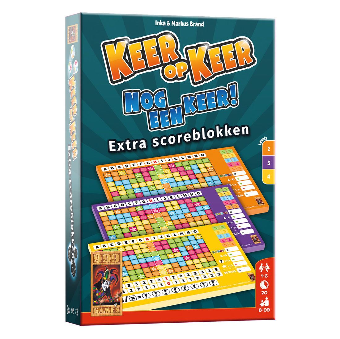 Keer op keer - extra scoreblokken 8+ Keer op keer - extra scoreblokken 8+