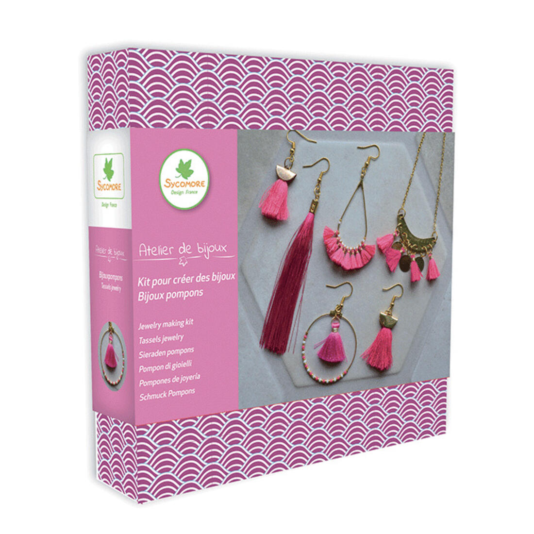 Atelier de bijoux - Sieraden pompons