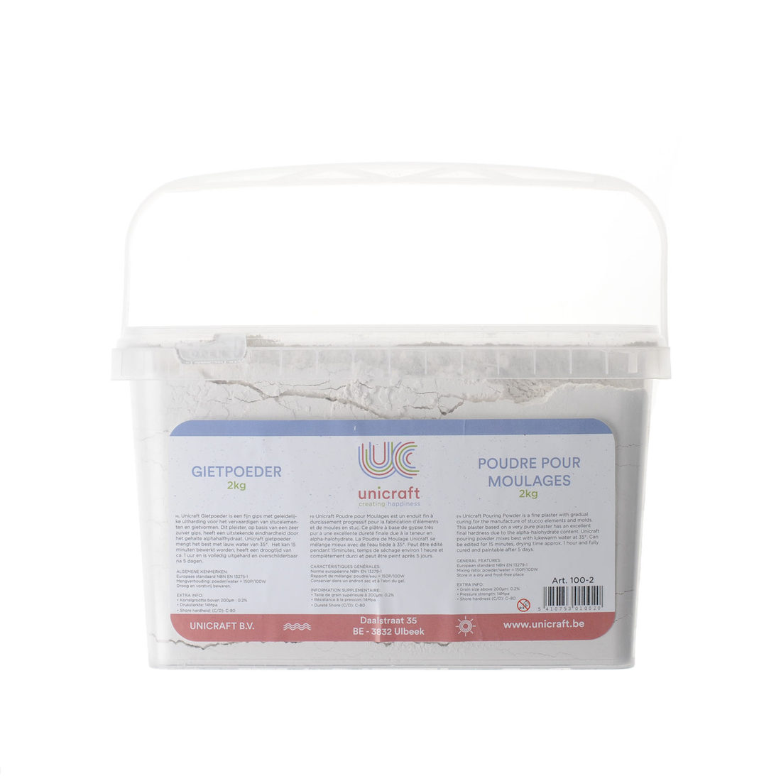 Gietgips 2 kg Gietgips 2 kg