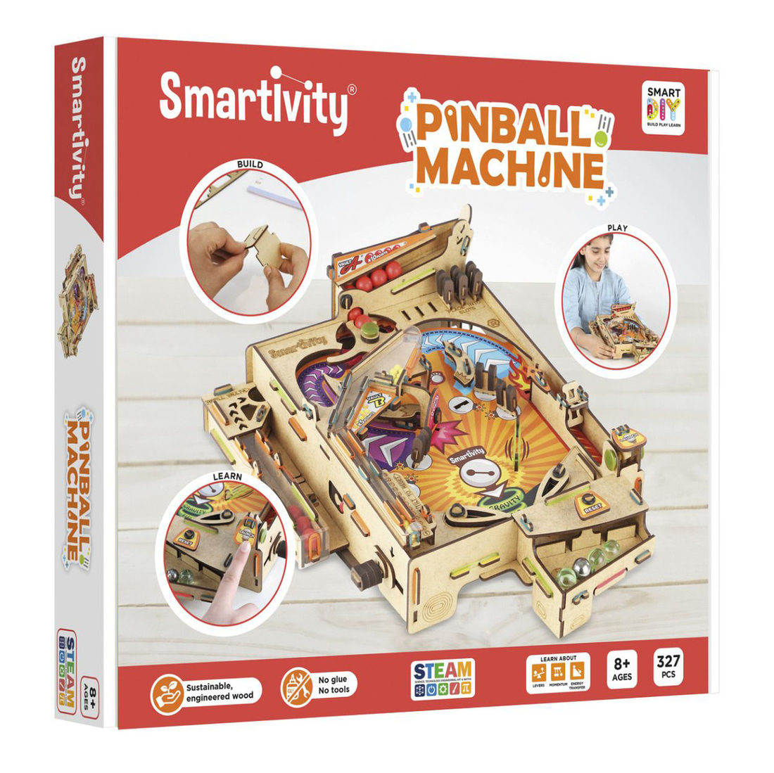 Smartivity Pinball Machine / flipperkast 8+ Smartivity Pinball Machine / flipperkast 8+