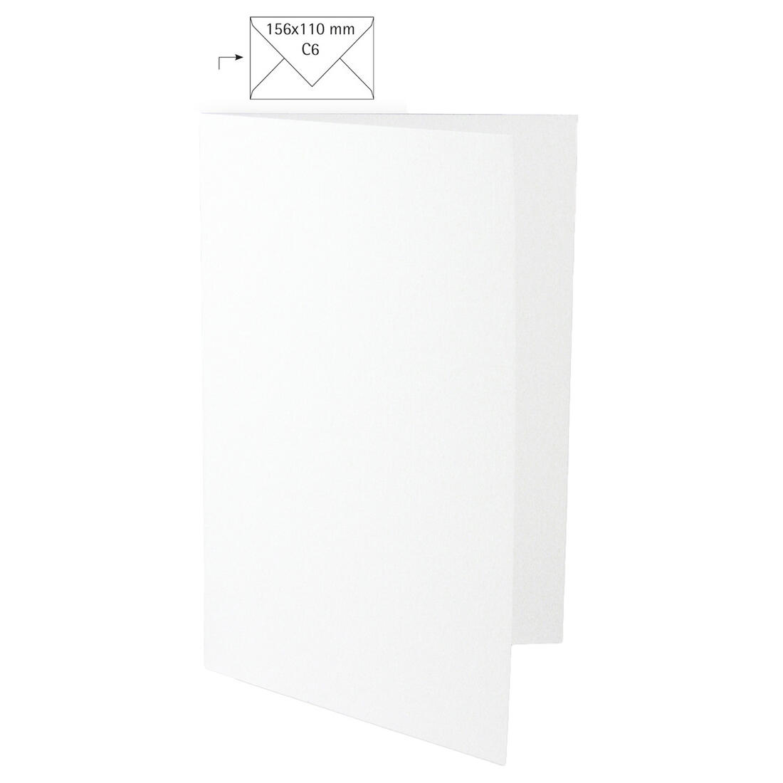 Kaart A6, 210 x 148 mm 220 g 5 stuks