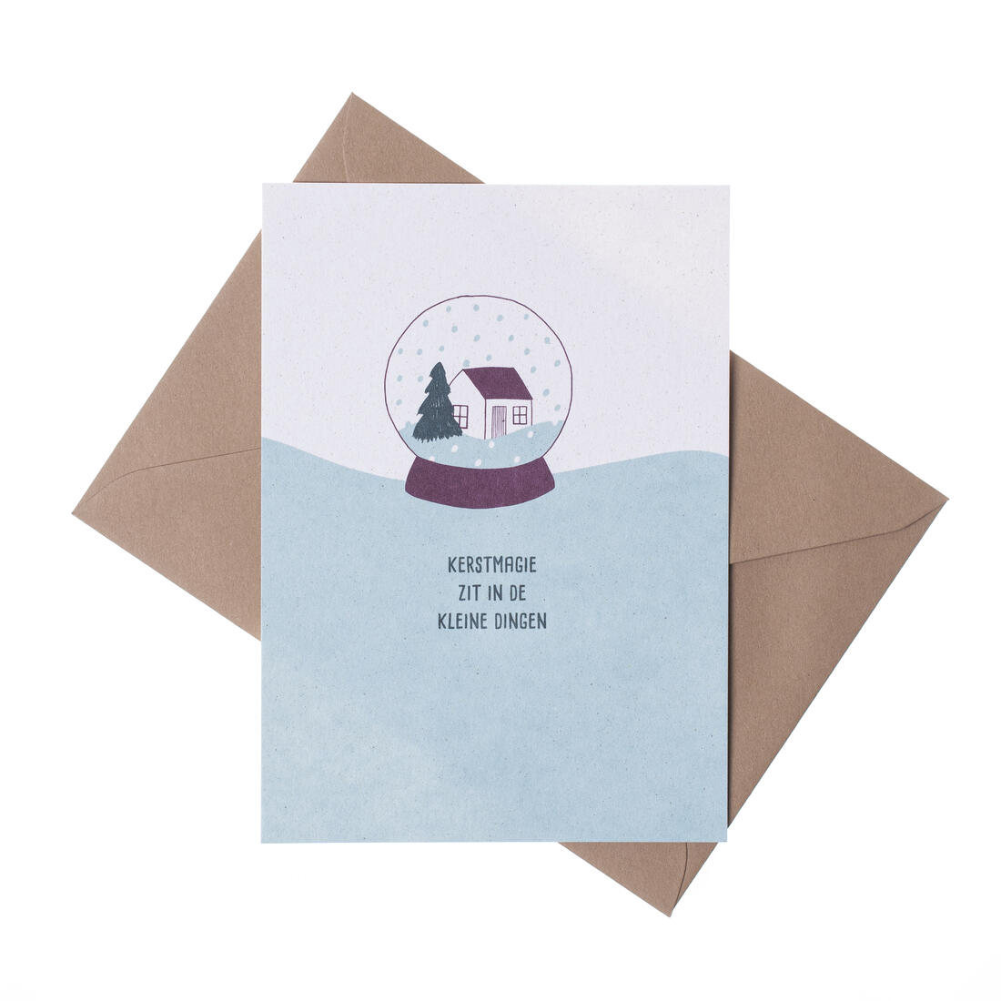 Wenskaart - Kerstmagie zit in de kleine dingen