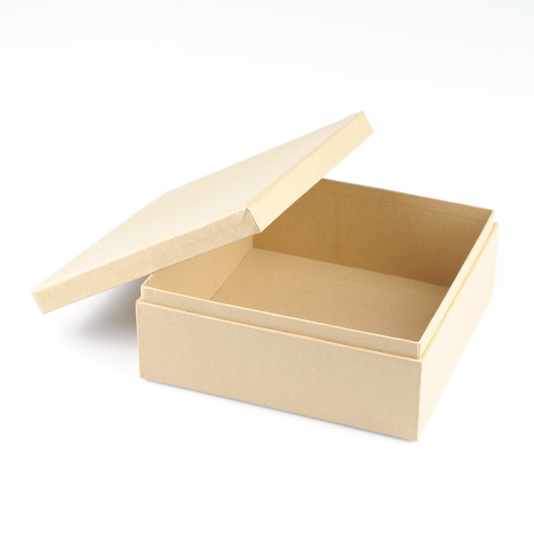 Pappart doos vierkant 19 x 19 x 8 cm Pappart doos vierkant 19 x 19 x 8 cm