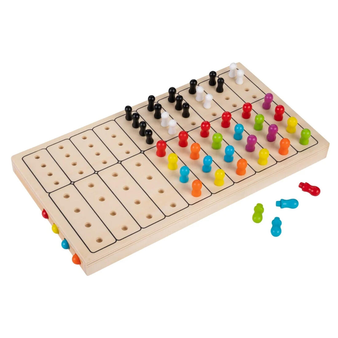 Houten logic spel (Mastermind) Houten logic spel (Mastermind)