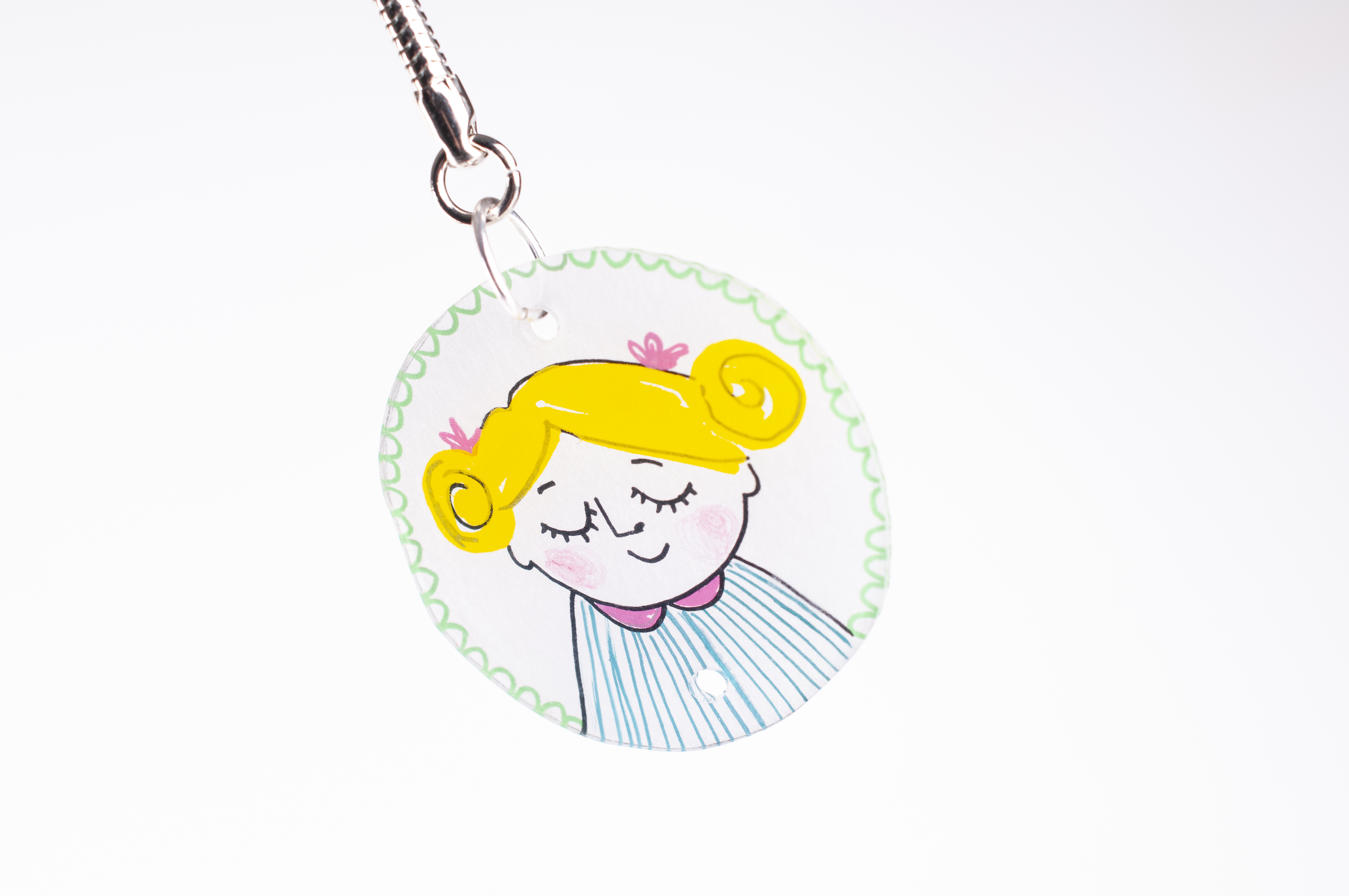 Krimpfolie sleutelhanger