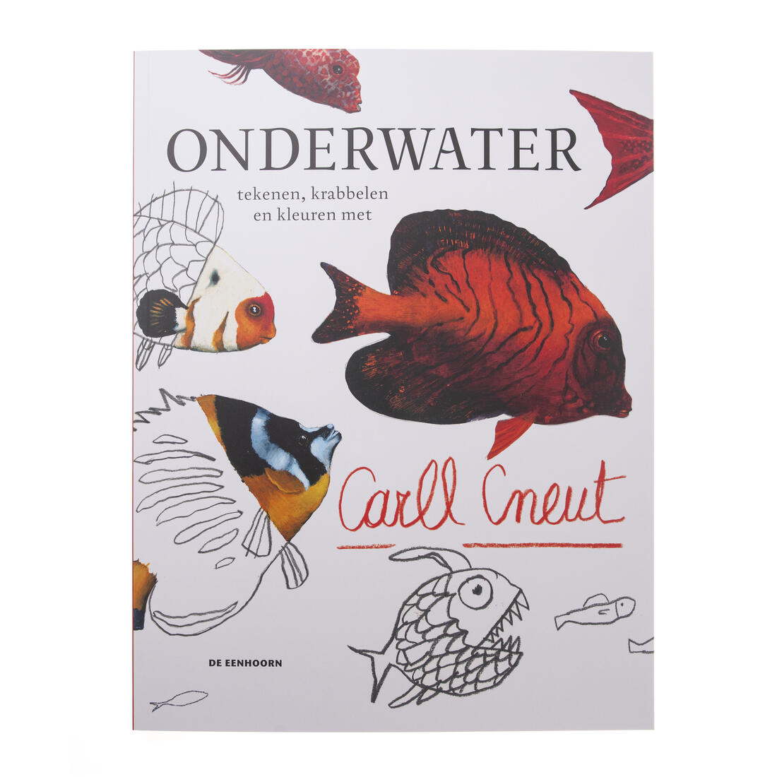 Onderwater tekenen, krabbelen en kleuren