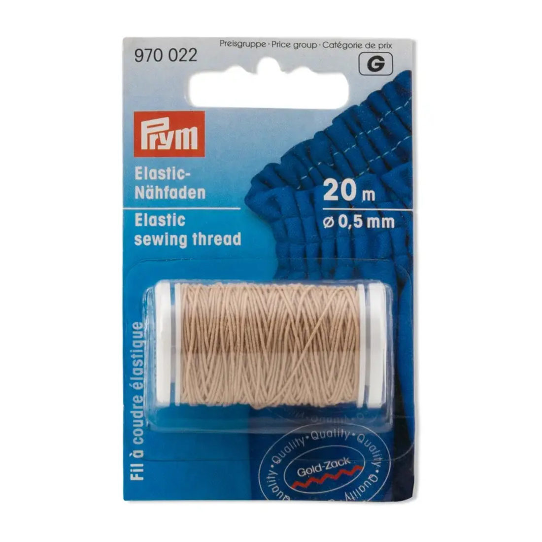 Elastisch naaigaren 0,5 mm 20 m