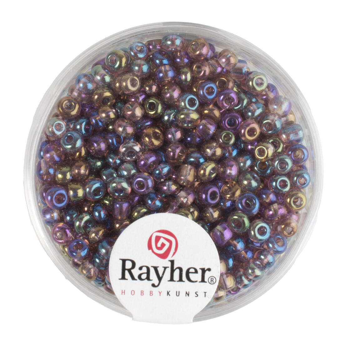 Glasparel 2,6 mm 17 g transparant lustré Glasparel 2,6 mm 17 g transparant lustré