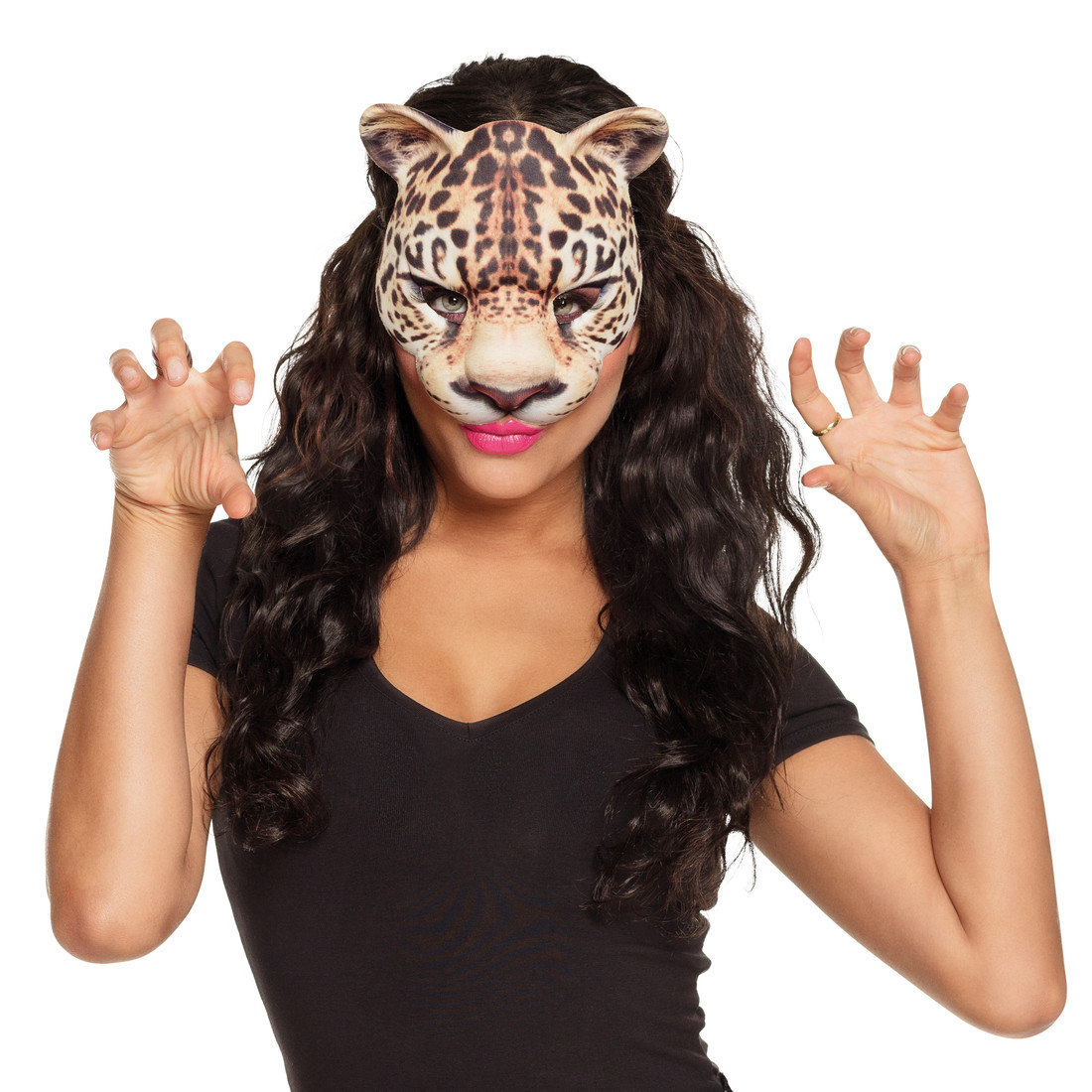 Fotoprintmasker luipaard Fotoprintmasker luipaard