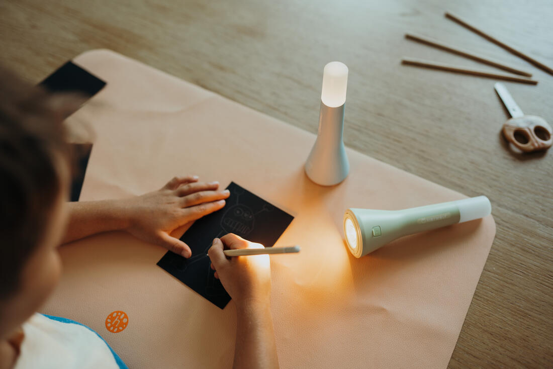 Kidyflashlight - multifunctionele zaklamp groen Kidyflashlight - multifunctionele zaklamp groen