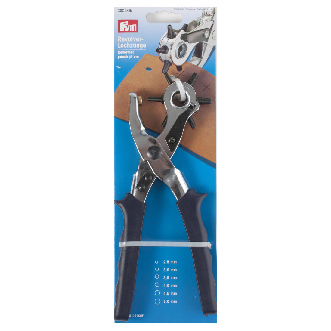 Gaatjestang 6 diameters 2,5 - 5 mm Gaatjestang 6 diameters 2,5 - 5 mm