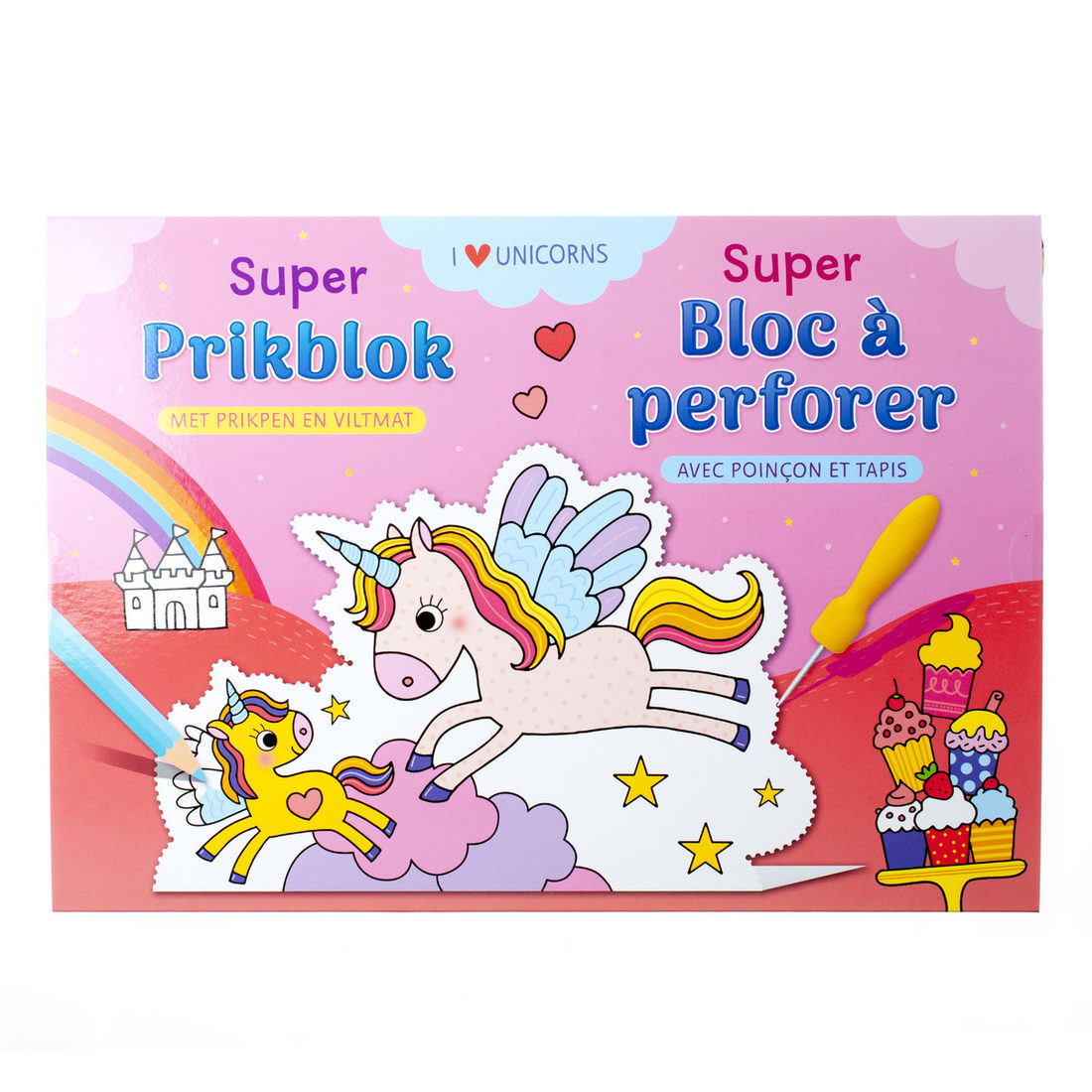Super prikblok I love unicorns