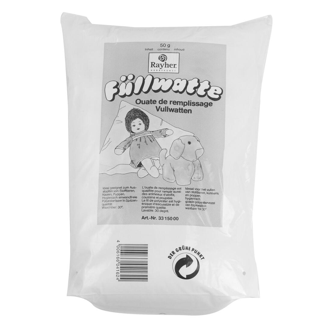 Vulwatten polyester zak 50 g