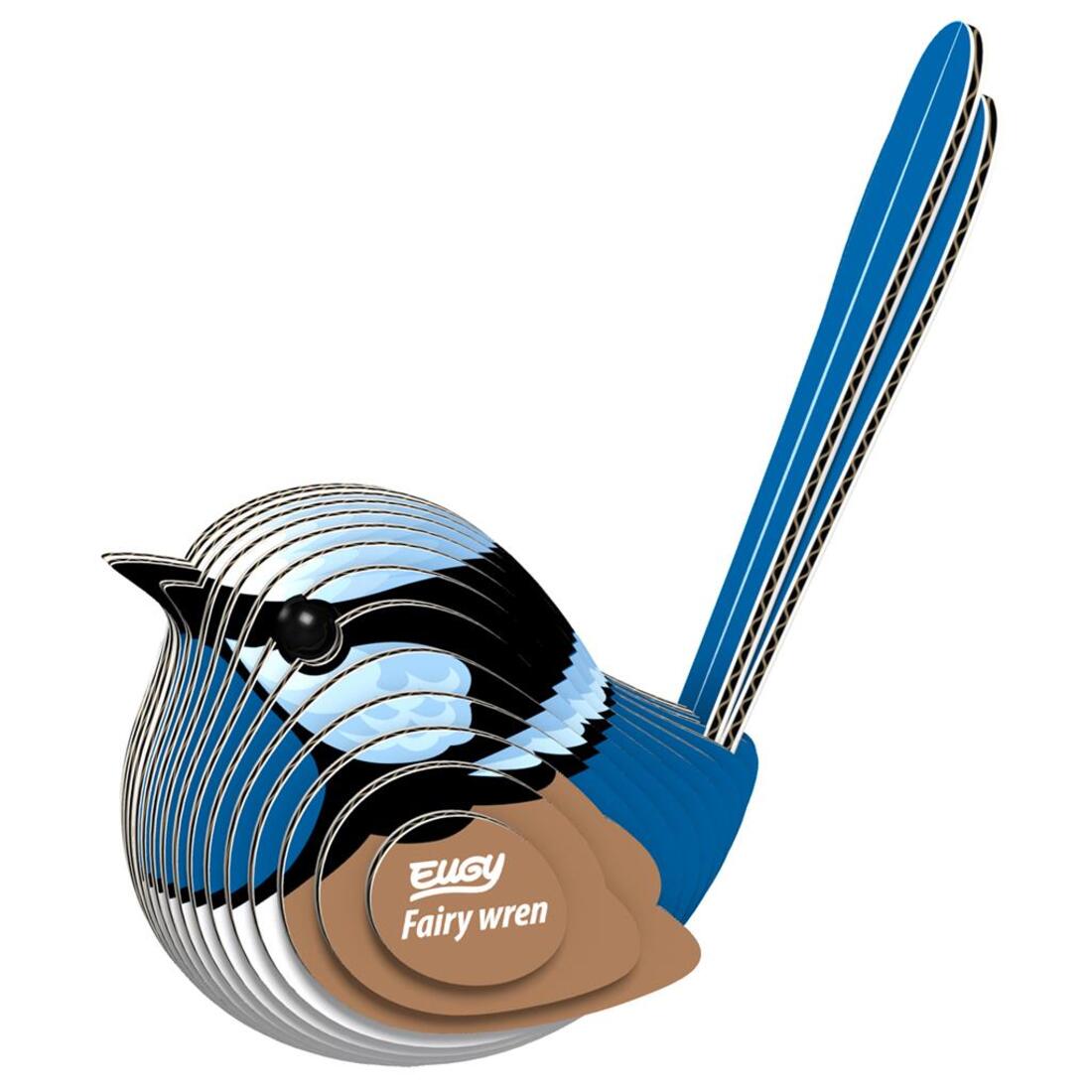 Eugy 3D karton vogel - ornaatelfje