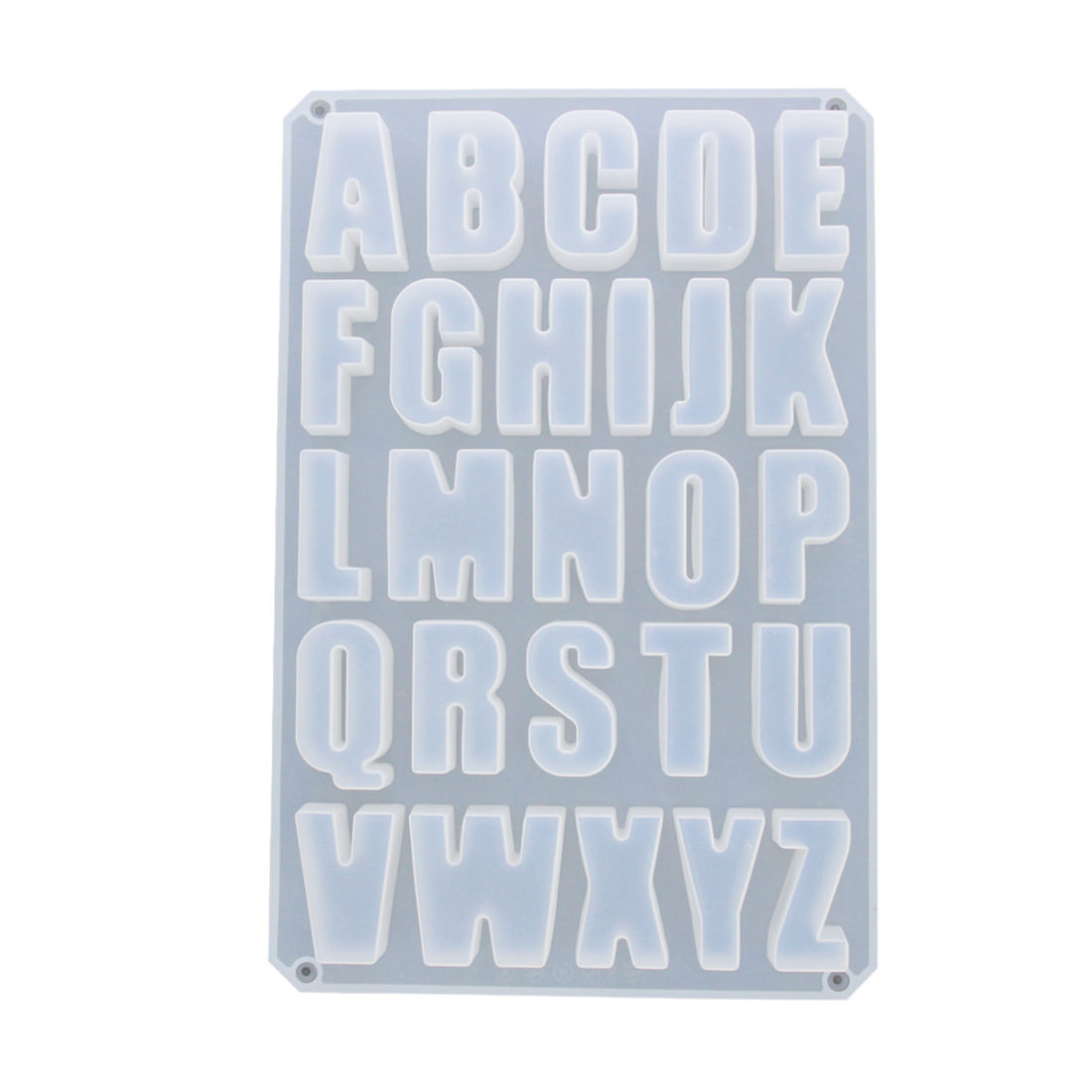 Siliconen mal alfabet letter: 5,2 cm Siliconen mal alfabet letter: 5,2 cm